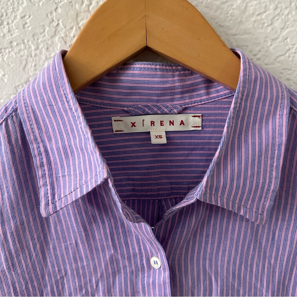 xirena beau shirt sunset el matador stripes - Picture 2 of 5